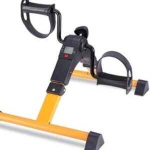 Mini Fitness Bike - Hometrainer Stepper - Thuis Trainen - LCD Display - 50 x 41 x 28 cm - Oranje (9101470588942)