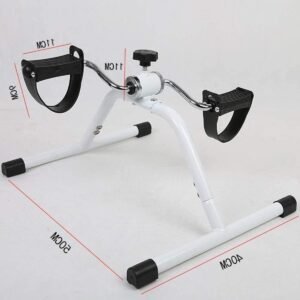 Mini Hometrainer - Onder Desk Fiets - Actief Blijven - LCD Trainingscomputer - 15.5 Inch Max Hoogte - Zwart (9101216672744)