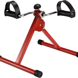 Mini Hometrainer - Pedaal Trainer - Revalidatie Thuis - Opvouwbaar Ontwerp - 2.8 kg - Rood (9101252730781)