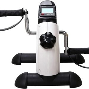 Mini Hometrainer - Revalidatie Fiets - Bovenste ledematen training - Traploze weerstandsinstelling - LED display - Zwart (9101221711193)