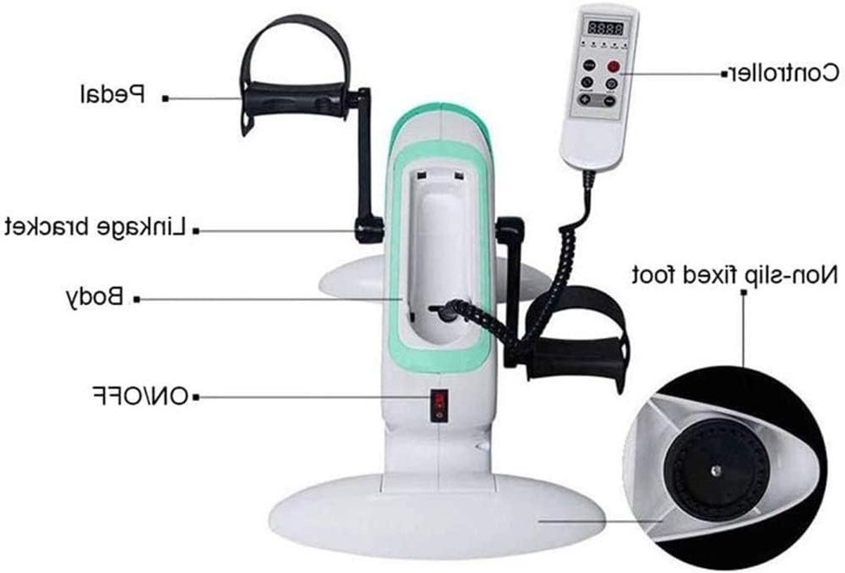 Onder Bureau Hometrainer - Pedaal Exerciser Revalidatie Fiets - Been Arm Training - Gemotoriseerde Pedaalactie (9101216231842)