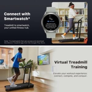 Opvouwbare loopband - Thuis loopapparaat - Thuis sporten - 3-in-1 functie - 120 kg capaciteit - Zilver (9101013967609)