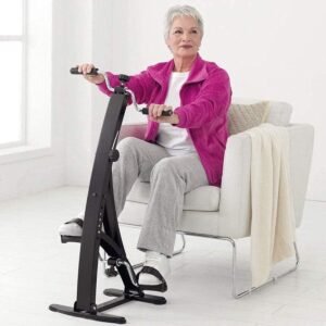 Pedaal Hometrainer - Arm Been Fiets - Revalidatie Fitness - Verstelbare Hoogte - Compact Vouwen - null (9101224260964)