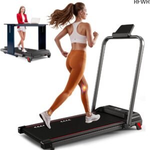 RFWR® Thuis Loopband met 2,25 pk Motor en 4% Hellingsfunctie voor Wandelen en Hardlopen (8721316156220)