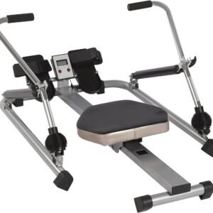 Roeitrainer Hometrainer - Indoor Roeiboot - Full Body Workout - 360° Draaiende Armen - 130 x 45.3 cm - Zilver (9101229276328)