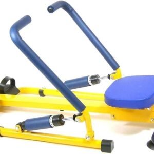 Roeitrainer voor kinderen - Fitnessapparaat binnen - Actief spelen - Duurzame stalen constructie - 4-12 jaar - Niet gespecificeerd (9101228014112)