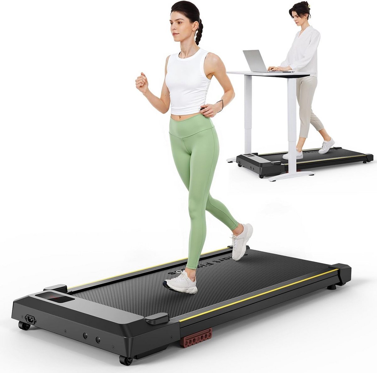 Slim Loopband Onder Bureau met App en Afstandsbediening, Compact en Stil (9101023766360)