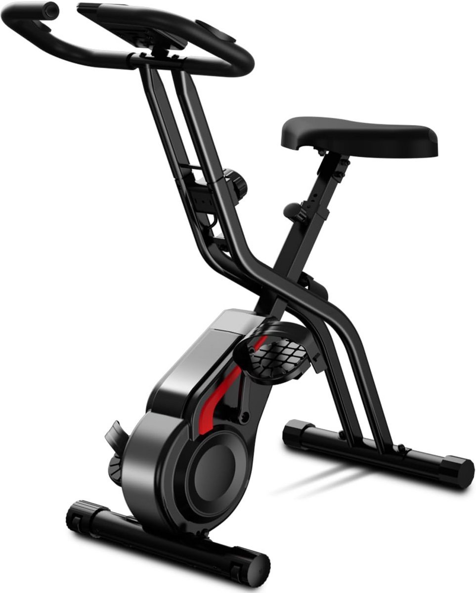 Stille Hometrainer met Verstelbare Weerstand en LCD-display voor Cardiotraining (9101093772766)