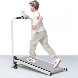 Kinder Loopband - Thuis Gym - Binnen Fitness - Niet-gemotoriseerd - 85x40x95cm - Grijs (9101160016496)