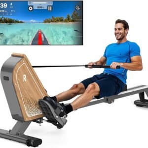 MKSS® Roeitrainer Inklapbaar - Hometrainer - Roeimachine Fitness - Zwart (6152127381327)