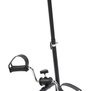 Oefenfiets Indoor - Mini Hometrainer - Revalidatie Fitness - Verstelbare Weerstand - 47 cm Hoog - Grijs (9101219782174)