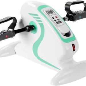 Onder Bureau Hometrainer - Pedaaltrainer Elliptisch - Revalidatie Training - Elektrische Ondersteuning - 48x38x29cm - Grijs (9101240148772)