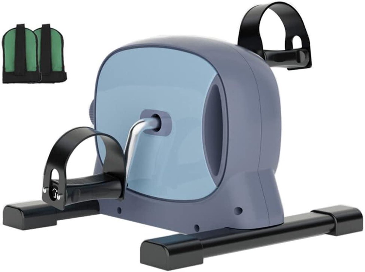 Onder Desk Fiets - Mini Hometrainer - Lage Impact Training - LCD Scherm - 220 kg Belasting - Zwart (9101202096745)