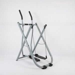 Opvouwbare Hometrainer - Elliptische Trainer Crosstrainer - Thuis Trainen - Ruimtebesparend Ontwerp - Tot 120 kg - Zilver (8763221342305)