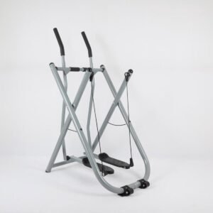 Opvouwbare Hometrainer - Elliptische Trainer Crosstrainer - Thuis Trainen - Ruimtebesparend Ontwerp - Tot 120 kg - Zilver (9101165460102)
