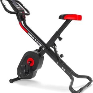 Opvouwbare Hometrainer - Fitness Fiets - Cardio Training - 8 Weerstandsniveaus - 6 kg Vliegwiel - Groen (9101206141090)