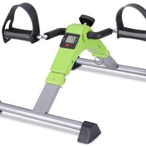 Opvouwbare Hometrainer - Pedaaltrainer Mini - Spierversteviging Thuistraining - Verstelbare Weerstand - 415x195x32cm - Groen (8763222066231)