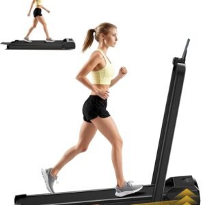 Opvouwbare Loopband - Thuis Fitness - Cardio Training - Stille Motor 2.5 PK - Max 136 kg - Zwart (9101174064087)