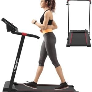 Opvouwbare elektrische loopband voor thuis - 12 km/u, 12 programma's, LCD-display, 3 niveau's van kanteling (9101090947013)