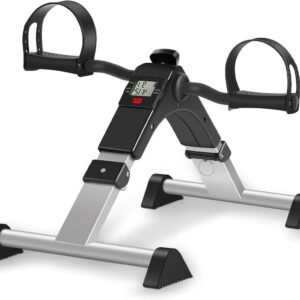 Pedaaltrainer - Mini Hometrainer - Actieve Rust - LCD Scherm - Opvouwbaar - Zwart (9101389604191)