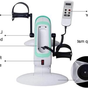 Pedaaltrainer - Mini Hometrainer - Lichaamsbeweging - Verstelbare Weerstand - Met LCD Scherm - Zwart (9101202094451)