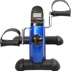 Pedaaltrainer - Mini Hometrainer - Revalidatie Training - Verstelbare Weerstand - 41x35x32 cm - Blauw (9101202093089)
