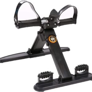 Pedaaltrainer - Mini Hometrainer - Thuis Fitness - Verstelbare Weerstand - 53x36x33cm - Zwart (9101202092914)
