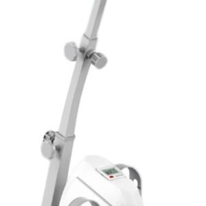 Pedaaltrainer - Mini hometrainer - Arm en been training - Verstelbare weerstand - 45x37x105cm - Wit (9101230729035)