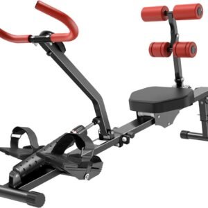 Roeimachine - Roeiapparaat - Roeitrainers - Hometrainer - Hometrainers Fitness - Hometrainer Fitness - Roeimachine Inklapbaar - Hometrainer Opvouwbaar - Hometrainer Inklapbaar - Roeimachine Inklapbaar - 12 Weerstandsniveaus - Hele Lichaam (6152808951986)