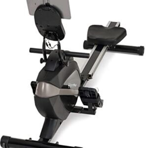 Roeitrainer - Indoor roeien - Thuis sporten - Stil magneetsysteem - 150 kg gewicht - Zwart/Grijs (9101300001078)