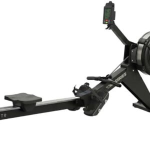 Roeitrainer Luchtweerstand - 10 Weerstandsniveaus - 160 kg Max Belastbaar Gewicht - Zwart - Fitnessapparaat (9113766377383)