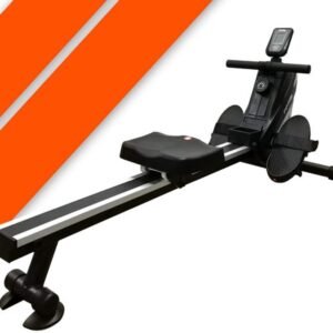 Roeitrainer Magnetische Weerstand - 8 Weerstandsniveaus - Aluminium Frame - Zilver - Compact Opvouwbaar - Fitnessapparaat Thuis (9113777556425)