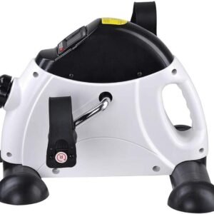 Stepper Machine - Kleine Hometrainer - Thuisconditie Opbouwen - Robuuste Stalen Structuur - Max 120 kg - Wit (9101346509620)