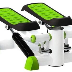 Stepper met computer - Mini stepper Hometrainer - Thuis trainen - Stil en stabiel - 495 cm - Groen (8763221786161)